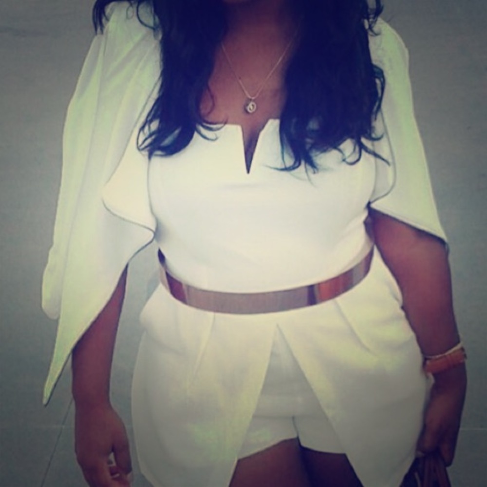 White blazer